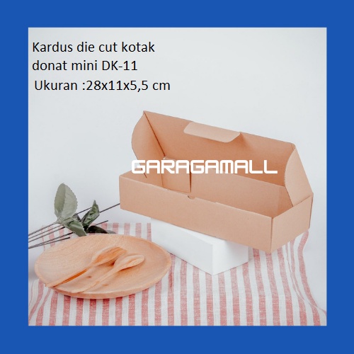 Kardus packing kardus hampers donat dus packaging donat mini box donat kotak donat mini dus donat (i
