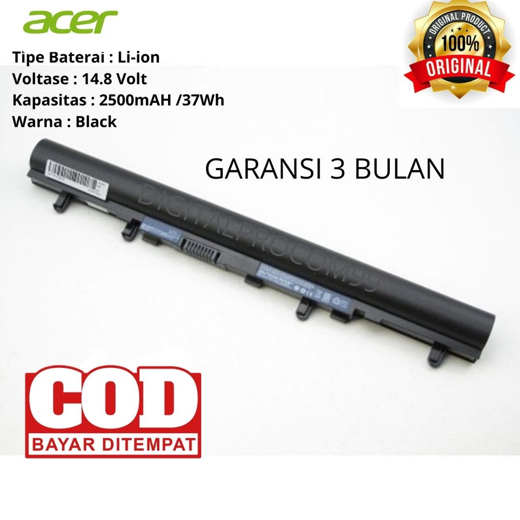 Baterai Acer Aspire V5-431 - original battery