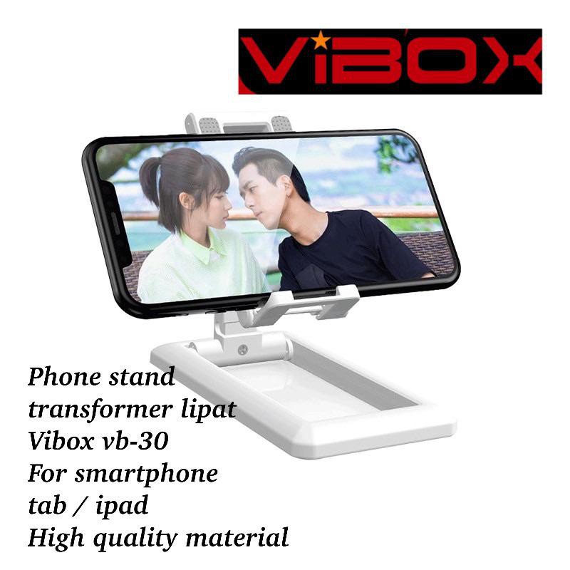 HD23s Liftable Foldable Phone Holder Stand HP Meja Folding desktop HD-23S / VB30 VIBOX transformer