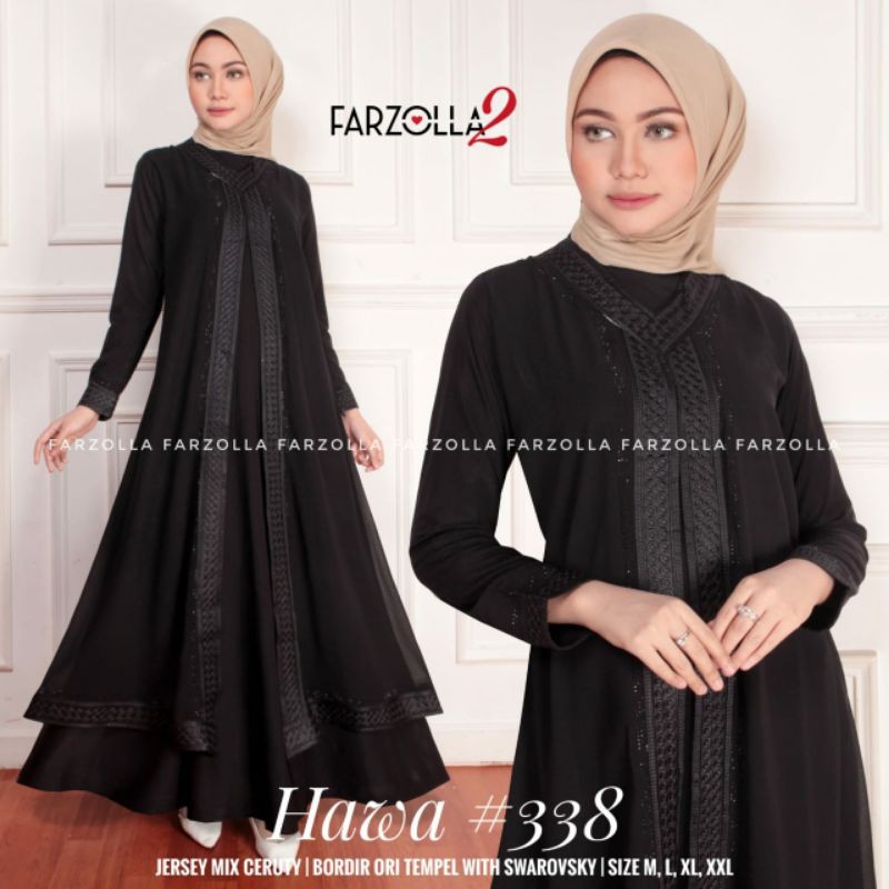 gamis turkey hawa 338 original farzolla
