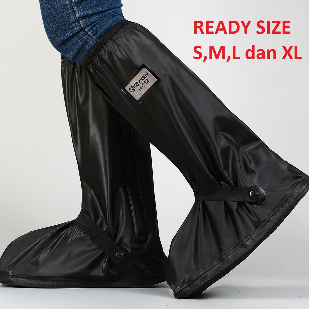 JAS HUJAN SEPATU RAIN COVER HUJAN DENGAN REFLEKTOR CAHAYA