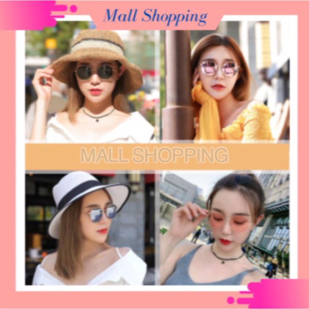 (COD) Kacamata Fashion Unisex Style Korean Kacamata Bulat Kualitas Import MALL SHOPPING