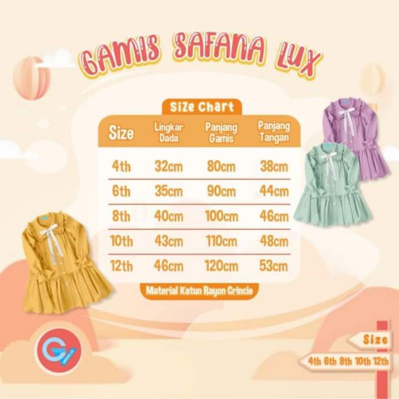 gamis savana lux