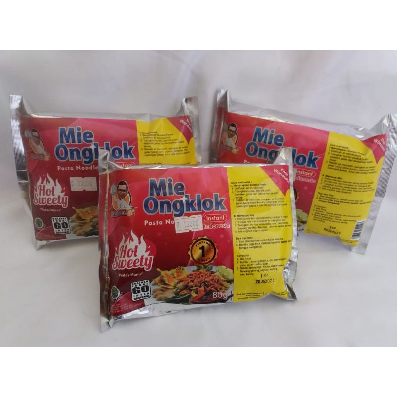 

mie ongklok instant hot swety