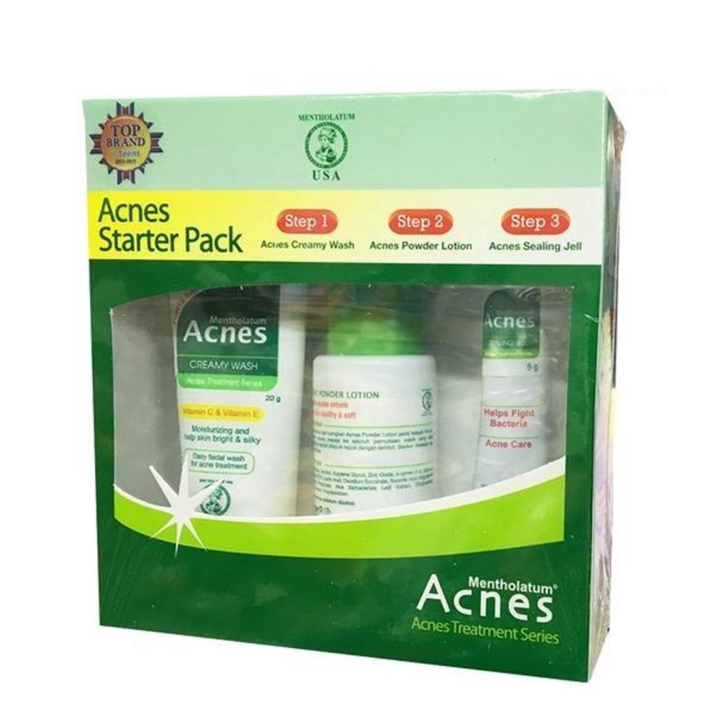 ACNES Starter Pack Paket Acnes 3 in 1