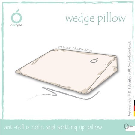 Dooglee Wedge Pillow / Doogle / Bantal Bayi