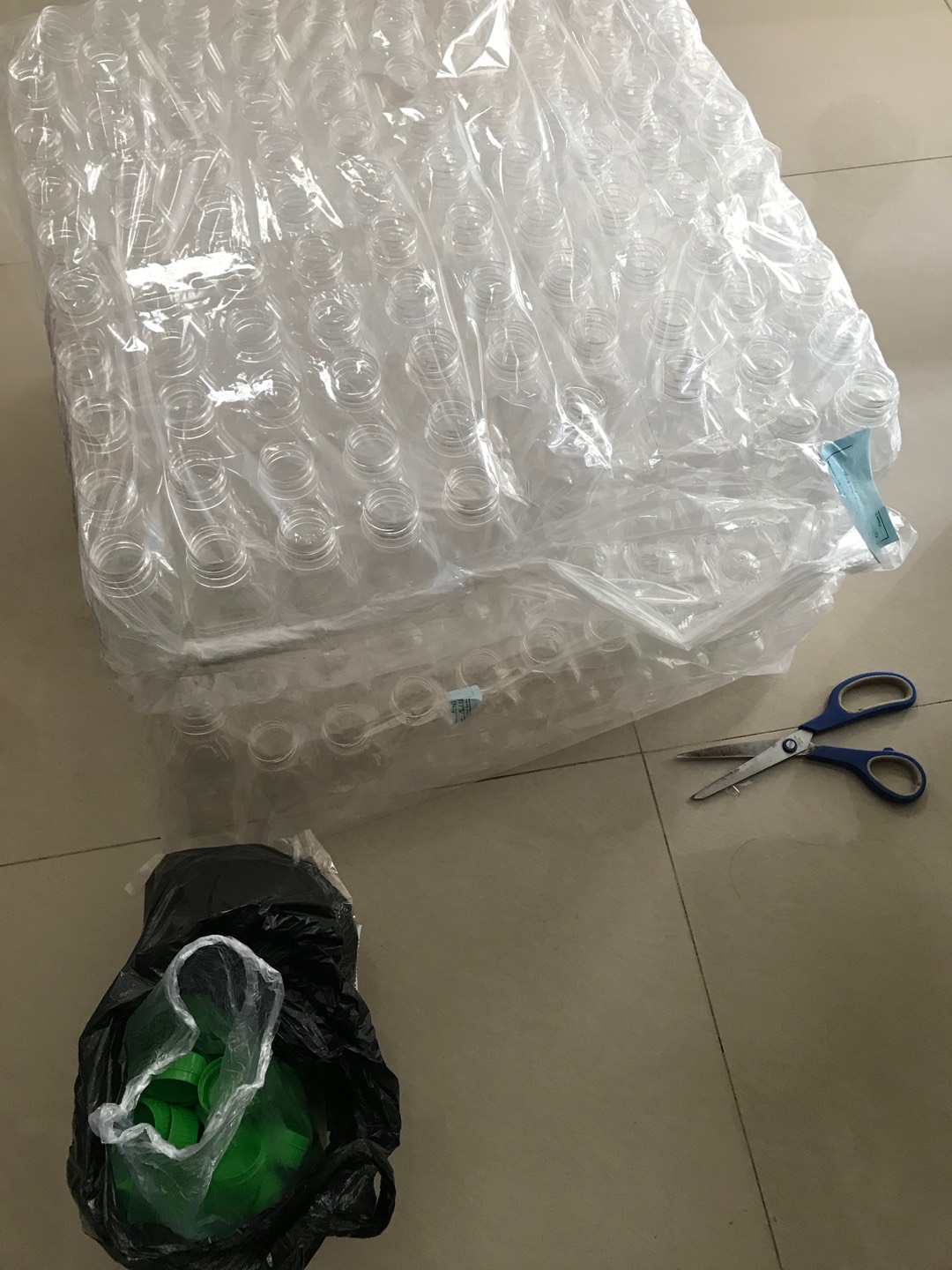 Botol Plastik Pet Cimory 250 Ml Pendek Minimal 100 Pcs Khusus Gojek