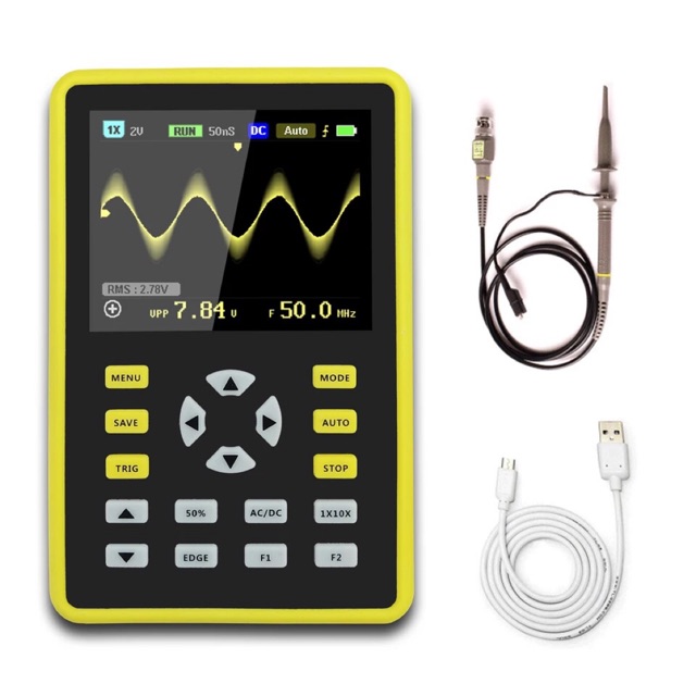 5012-H Digital Mini Oscilloscope 100Mhz Bandwith 500MS/s 2.4LCD