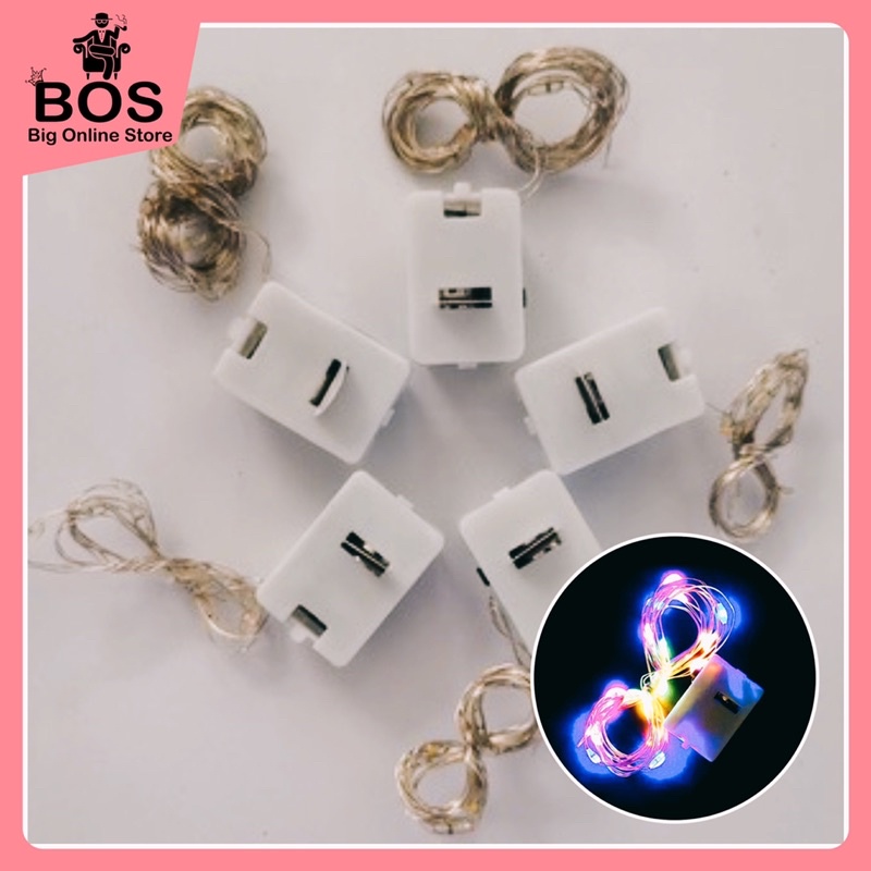 BOS - LAMPU TRUMBLER HIAS 1,5 meter | LAMPU DEKORASI NATAL/DLL LED WARNA/I