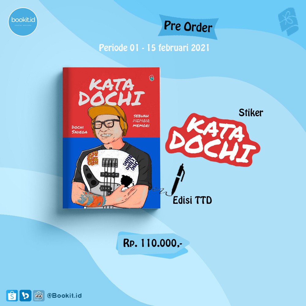 bundabookss Buku Kata Dochi - Dochi Sadega - Bukune