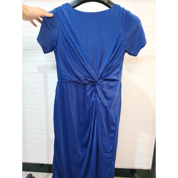 Blue Rose Dress - Preloved