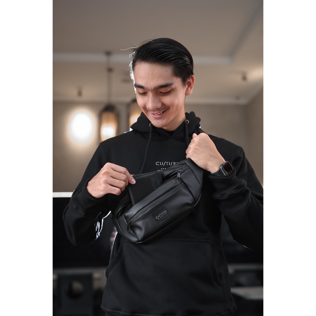 (PAKET BUNDLING) YOOTA WAISTBAG + VENOM WALLET PRIA  | CULTUREBASIC