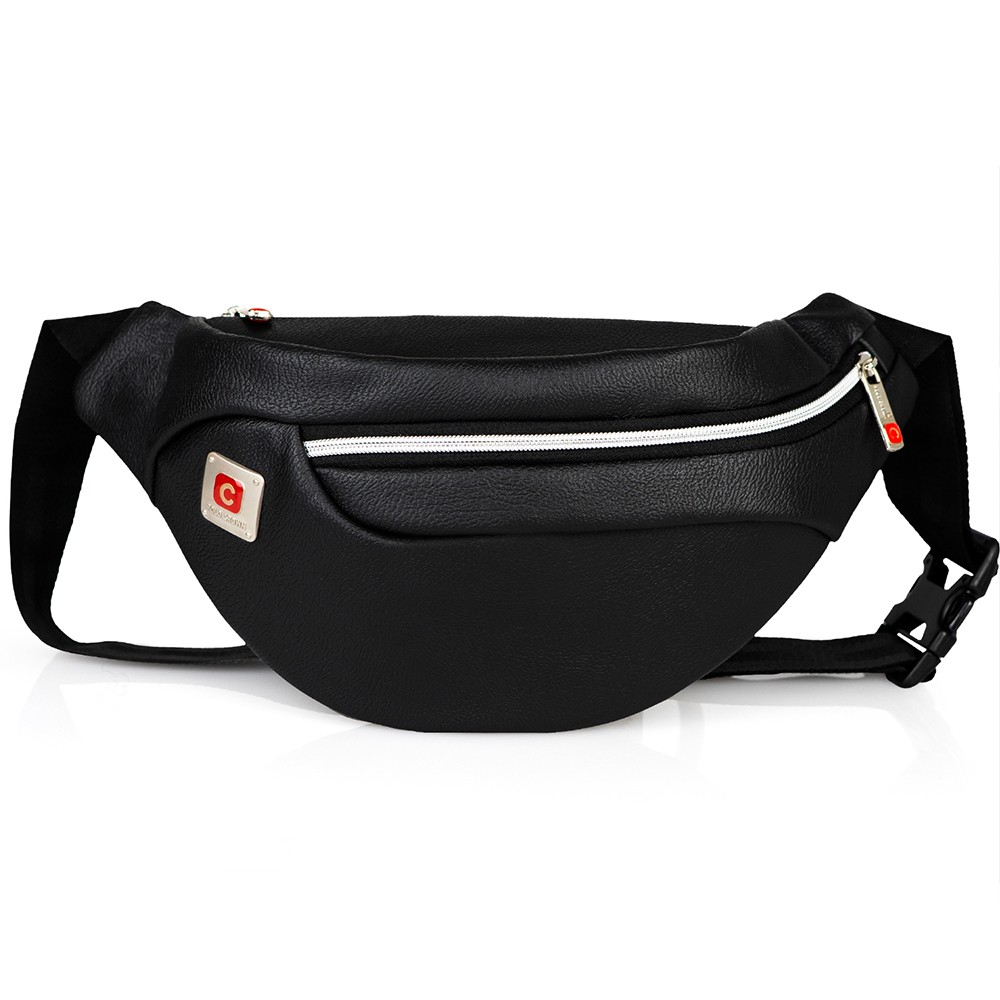 Tas Selempang Polo Crown Original Import Slempang Kulit Slempang Pria Anti Air Waist Bag Terbaru