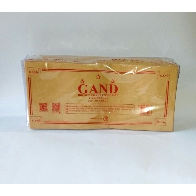 

Amplop Coklat Ukuran kabinet 11×24cm / Amplop Coklat Samson Kabinet