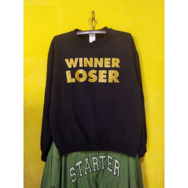 crewneck winner losser by gildan produk sub pop laber rekaman