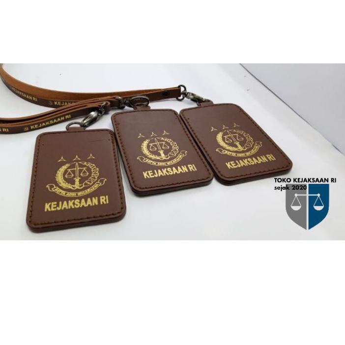 

Terlaris tempat id card kulit coklat kejaksaan lanyard kejaksaan seller ..