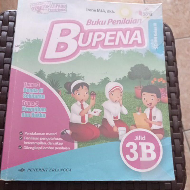 

Buku bekas Bupena Jilid 3B kurikulum 2013 Revisi