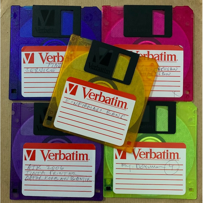 Disket Floppy Disk Diskette Retro