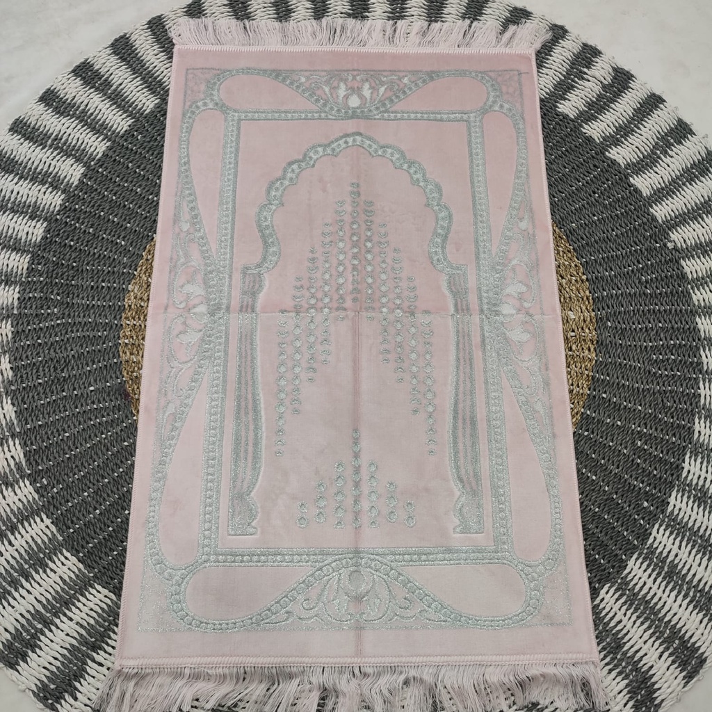 Sajadah Turki Kadifeteks Pastel terlaris