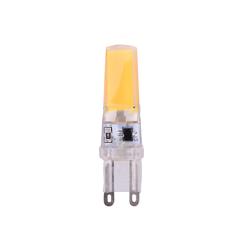 G4 G9 E14 9W 220V LED COB SMD Bahan Silikon Dapat Diredupkan