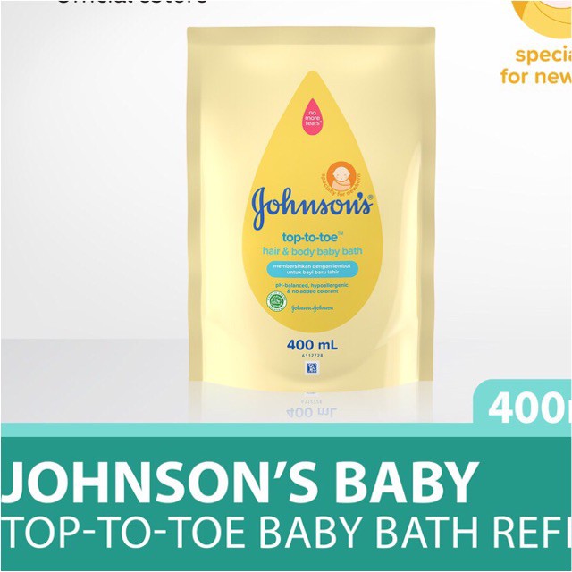 Johnson’s baby bath tap to toe wash reffil