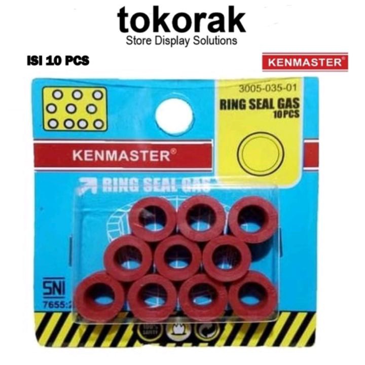 KARET TABUNG GAS ISI 10 PCS KENMASTER - KARET SEAL LPG - KARET GAS