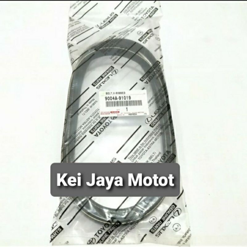 Fan Belt Xenia Avanza 1300CC Original Astra 9004A-91019