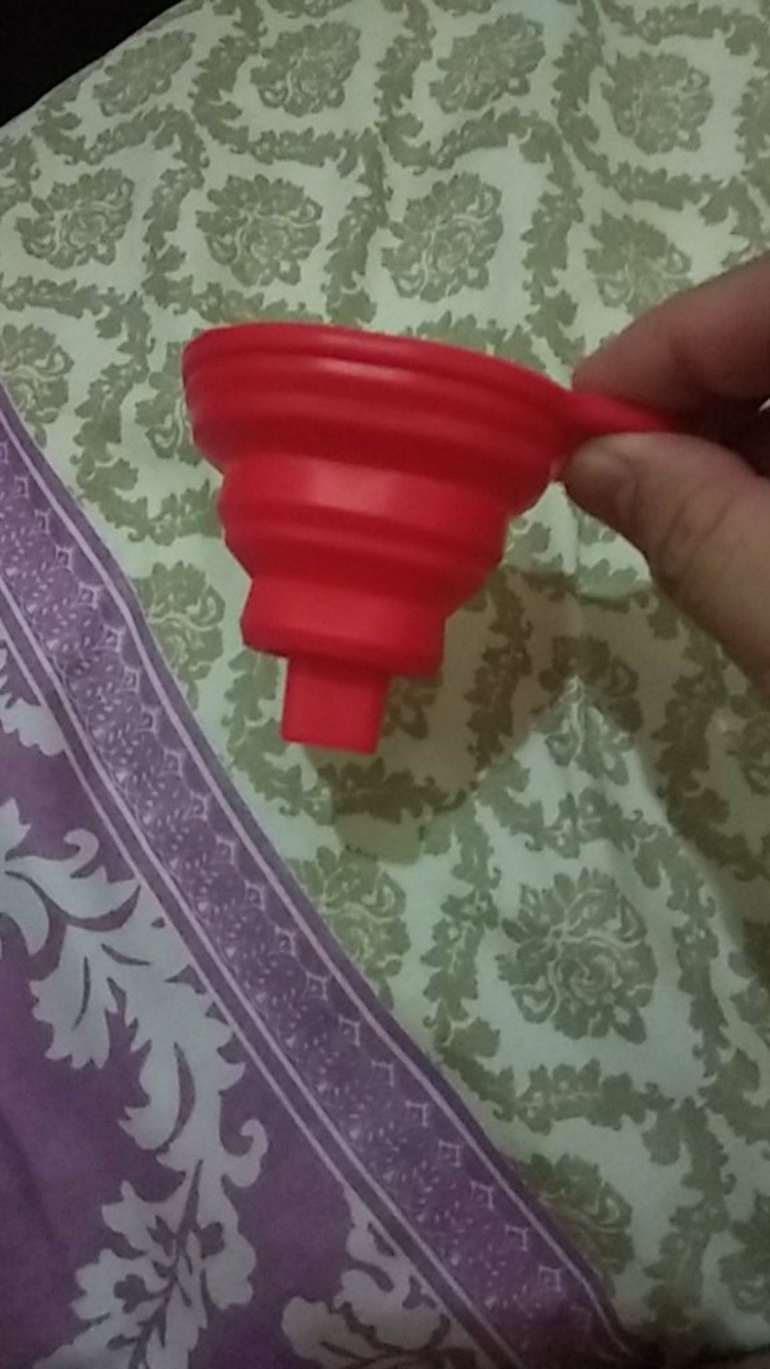 Corong Lipat Mini Bahan Silikon Untuk Peralatan Dapur
