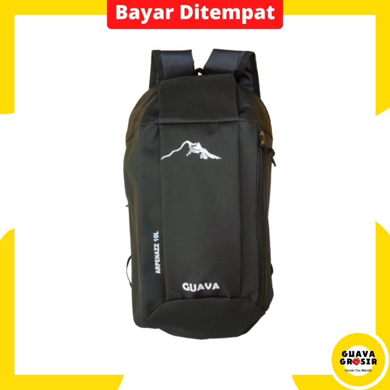 Tas sepatu bola Tas Ransel Olahraga Pira Wanita Tas Ransel Mini Wanita Tas sepatu futsal QC-Guava  hitam qc