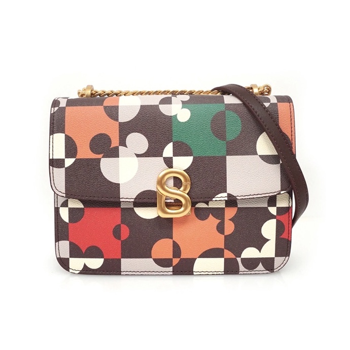 puzzlea bag brown Buttonscarves x Disney