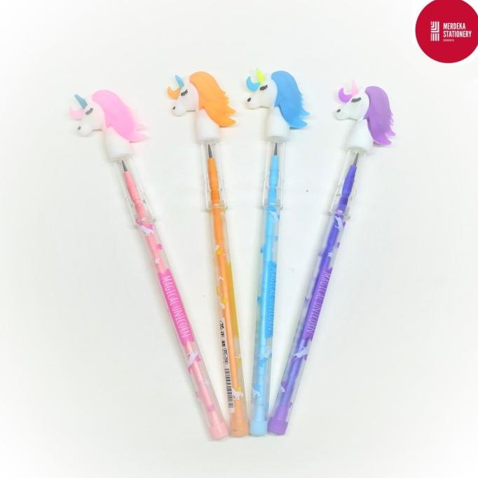 

hanya disini] (ISI 48)Pensil/Pencil Bensia/Cabut/Susun Model Bebek/Kuda Lucu
