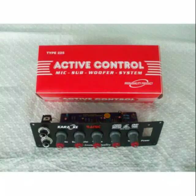 Kit Tone Control Mic Plus Subwoofer With Panel