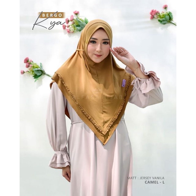 Terbaru✅ Bergo Kya by Alfasa Hijab / Daily Hijab / Hijab Instan