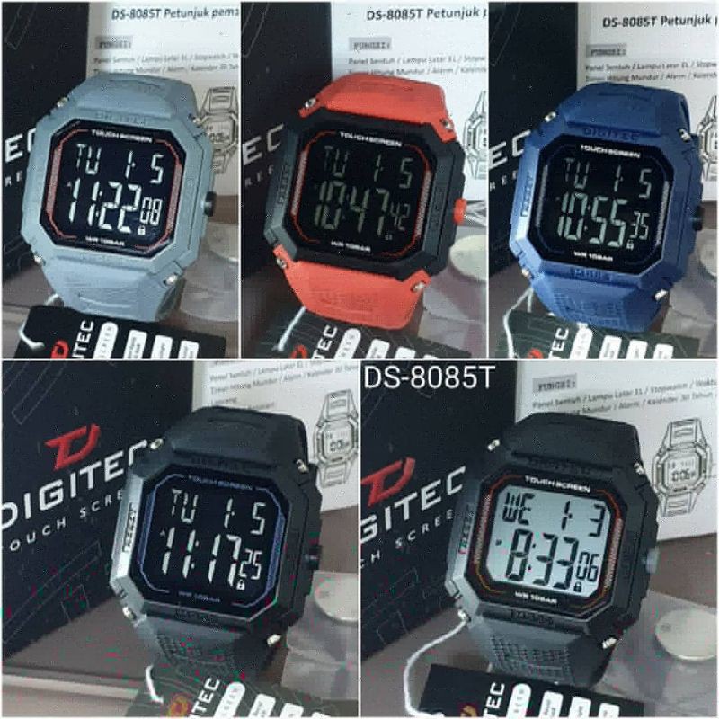 JAM TANGAN PRIA DIGITEC ORIGINAL LAYAR SENTUH