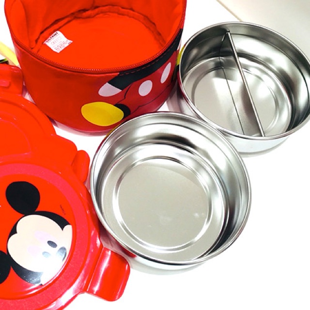 Tempat bekal mickey Stainless