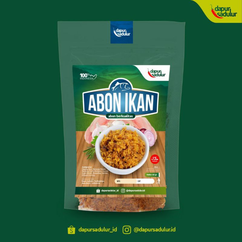 

Dapur Sadulur - Abon Ikan