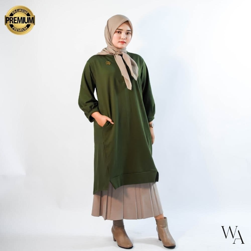 [PROMO] TUNIK ELMIRA BY WEARMOURA TUNIK CANTIK FASHION WANITA FASHION MUSLIM