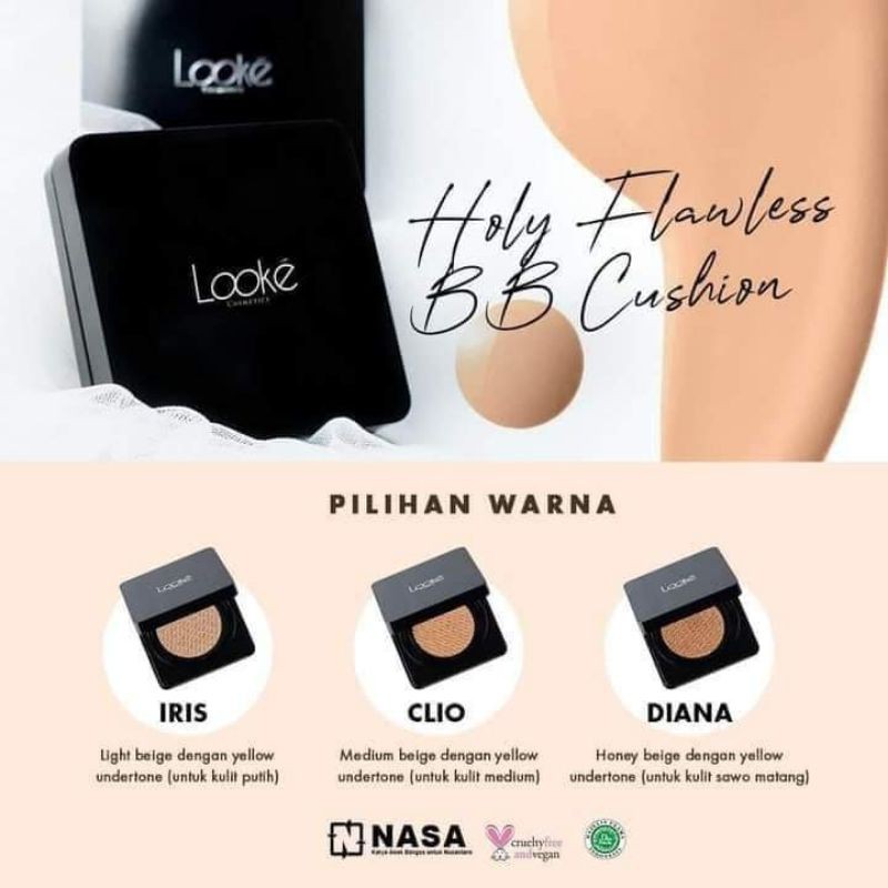Looke BB CUSHION LOOKE HOLY FLAWLESS BB CUSHION