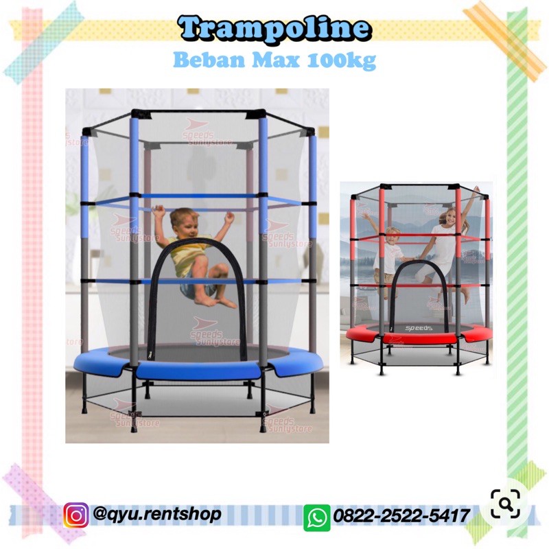 trampoline anak