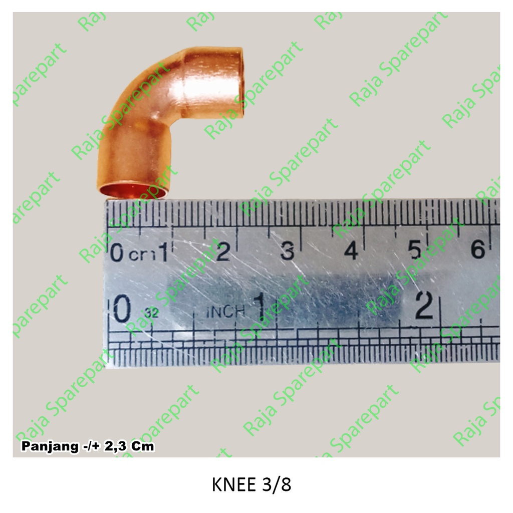 Knee/Elbow ukuran 3/8&quot;