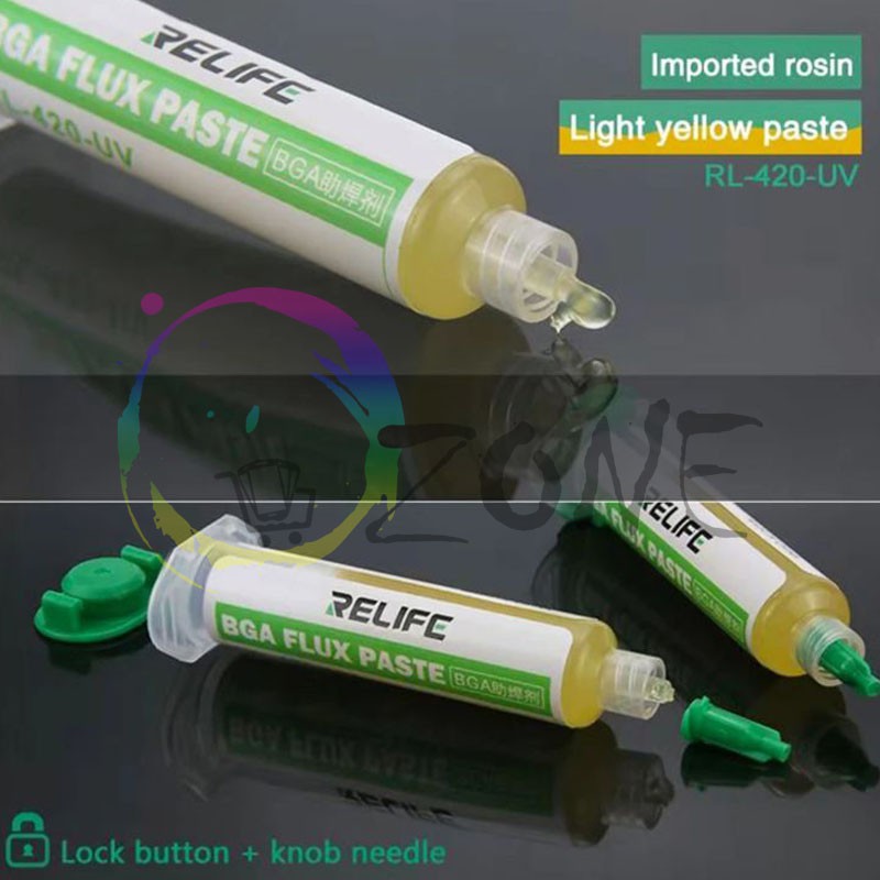 FLUX PASTA RELIFE MINYAK PASTA SOLDER 10CC