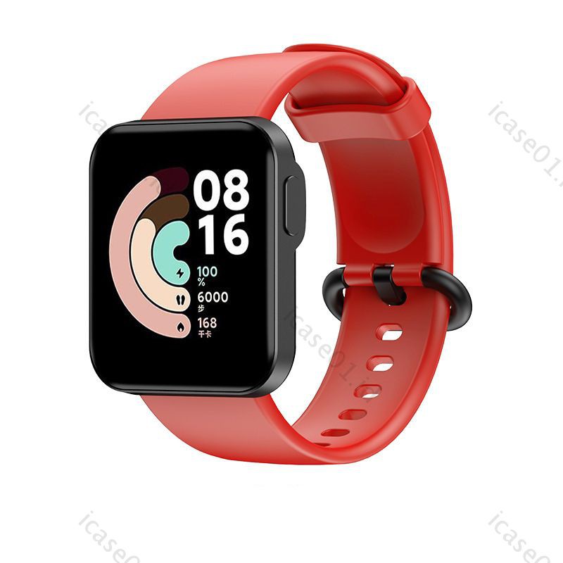 Strap Silicone Xiaomi Mi Watch Lite Rubber Tali Jam Tangan