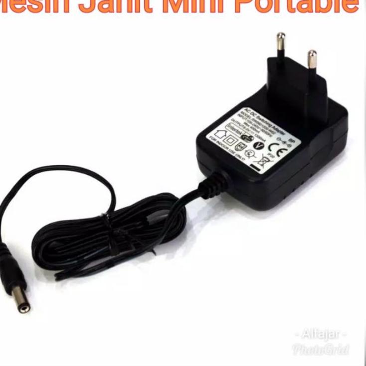 Baru Laris Adaptor Mesin Jahit Mini Portable AC DC 6V 7.2W, 6.0V 1200mA Charger YOKO JYSM / FHSM 202