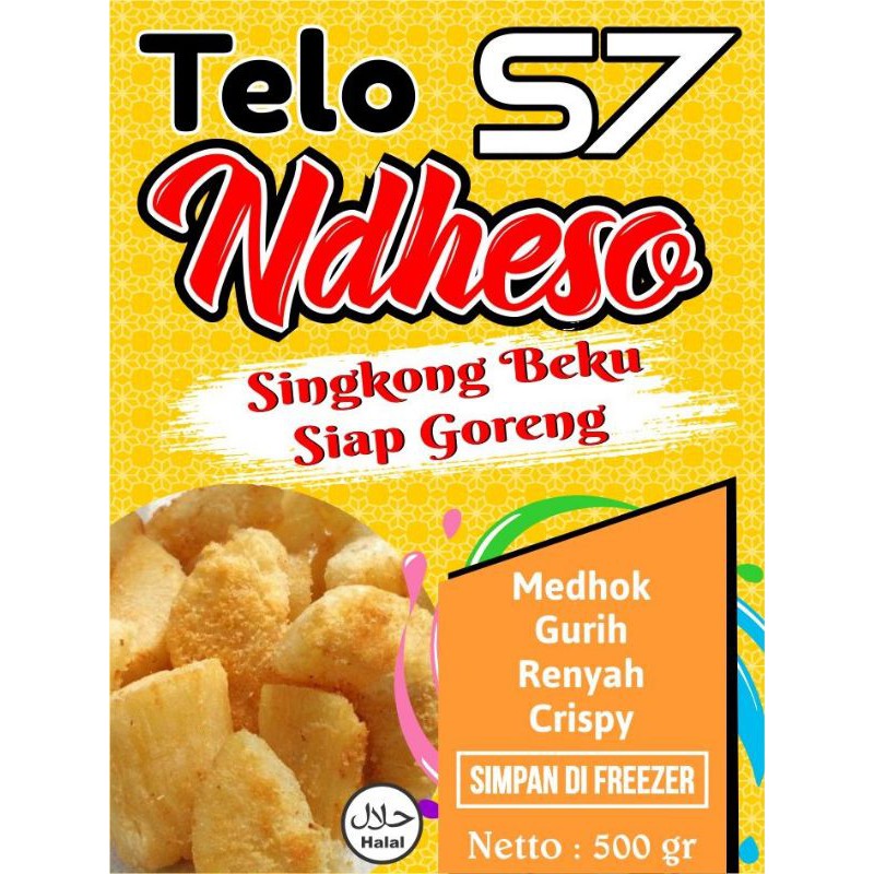 

Singkong Beku Siap Goreng