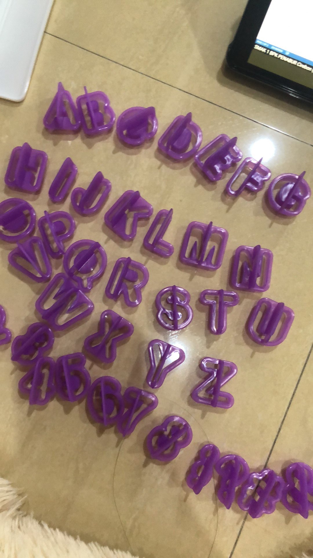 40pcs Letter Alphabet Number Fondant Cake Cookie Cutter Pan Mold Biscuit Mould Sugar Shape Maker Broxah.id