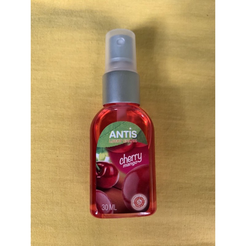ANTIS HAND SANITIZER BACTERIAL SPRAY 30ml LUCKY CHARM CHERRY MANGO
