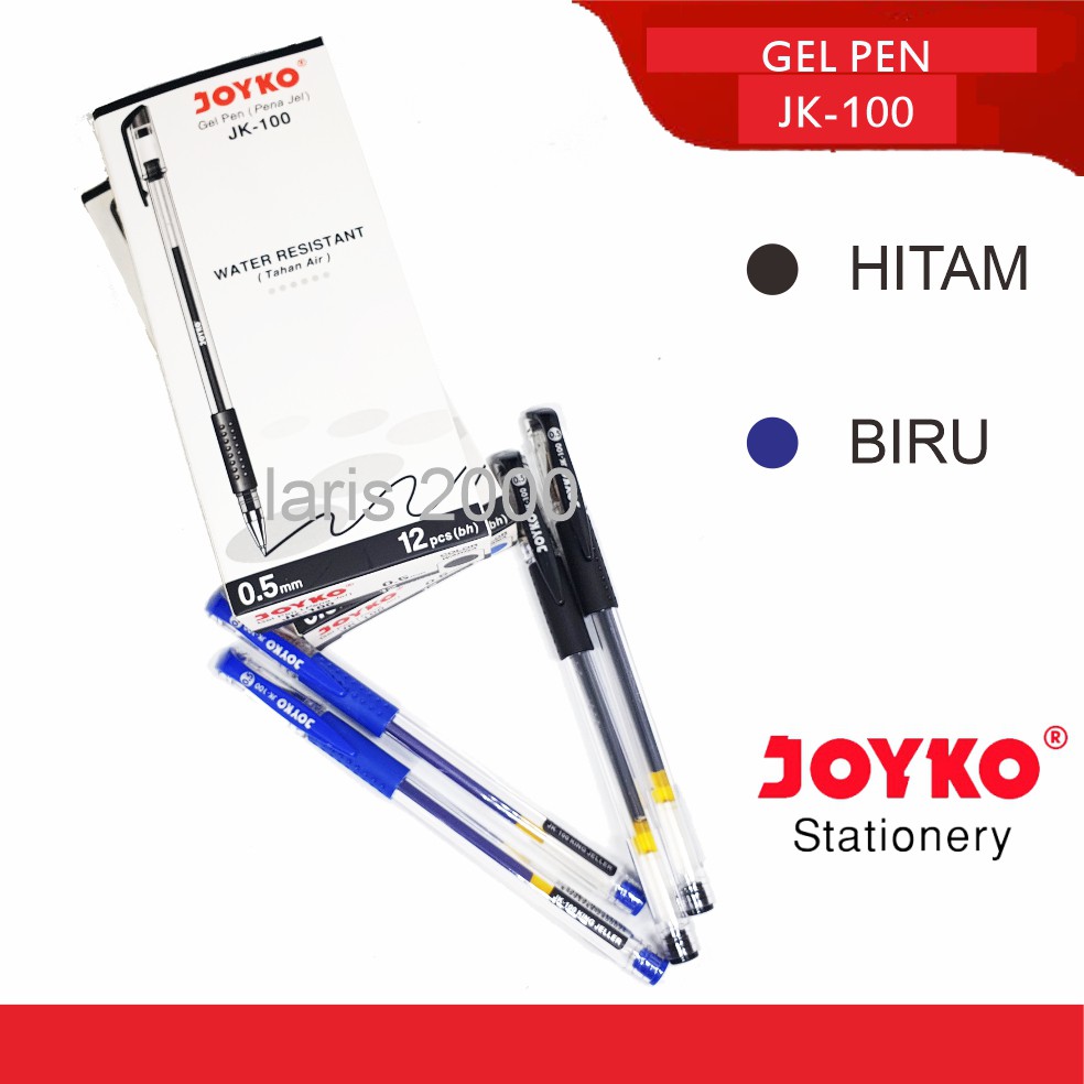 

Pulpen Gel Joyko Jk100 (per pcs)