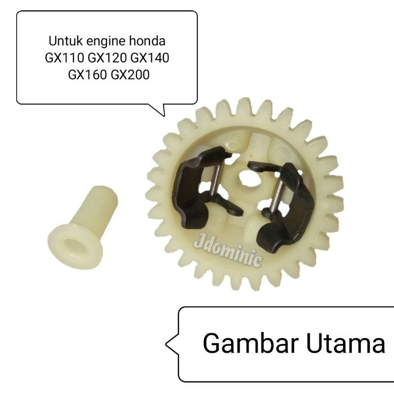 governor gear oil GX160 gigi gir guvernur oli minyak GX200 mesin engine honda gasoline engine 5.5HP 
