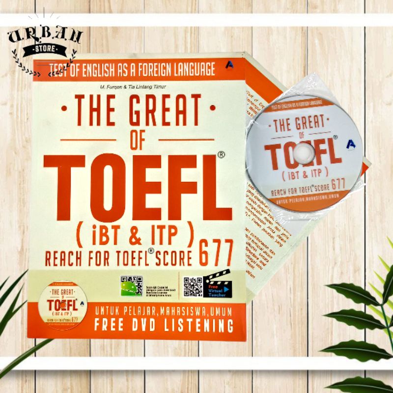 Buku The Great Of TOEFL (IBT & ITP)