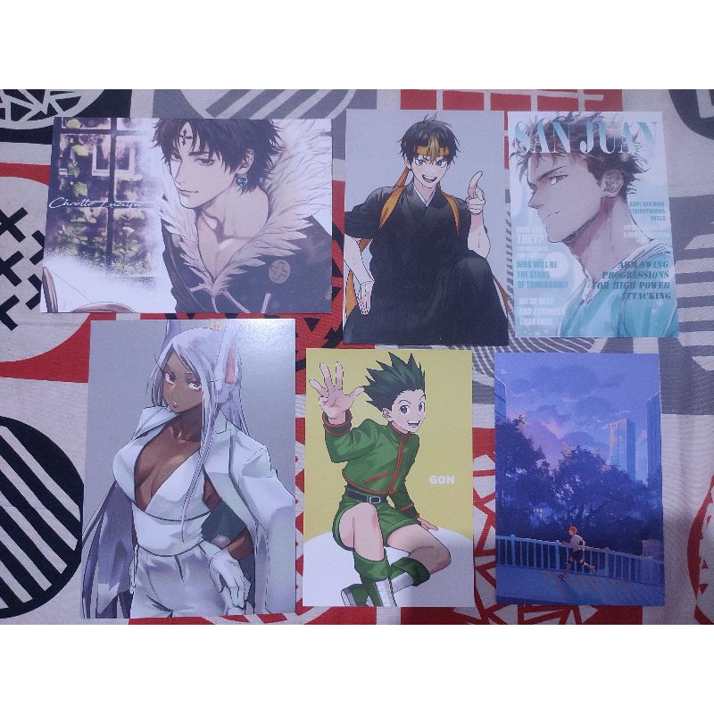 [BOOKED] POSTCARD HAIKYUU HXH BNHA BY ONEGINGEK, KADEART, UMMM_MMMA DLL